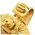 Orecchini a clip Chanel Gold - vista 14
