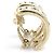 Orecchini a clip Chanel Gold - vista 3
