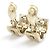 Orecchini a clip Chanel Gold - vista 9