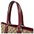 Borsa Tote Gucci marrone e bordeaux - vista 10