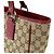 Borsa Tote Gucci marrone e bordeaux - vista 6