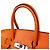 Hermès Bolsa Hermes Birkin 35 em couro Swift Orange - vista 12