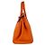 Hermès Bolsa Hermes Birkin 35 em couro Swift Orange - vista 2