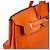 Hermès Bolsa Hermes Birkin 35 em couro Swift Orange - vista 7