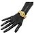 Bracciale con ciondoli Chanel Gold - vista 4