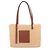 Borsa Tote Loewe Square Basket Small in rafia con Anagramma
