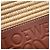 Borsa Tote Loewe Square Basket Small in rafia con Anagramma - vista 11