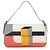 Borsa a mano in pelle color-block Fendi