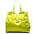 Borsa Tote e a tracolla Fendi in nylon verde