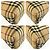 Borsa a tracolla Burberry Shadow Horse Check Pattern - vista 4