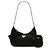 Borsa Satchel Prada Re Edition 2005 in Tessuto con Rifiniture in Saffiano Nero Mini - vista 6