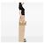 Autre Marque Clutch Saint Laurent in tela beige - vista 6