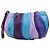 Clutch Prada Purple Nappa Trembled Blossoms Stripes - vista 2