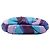 Clutch Prada Purple Nappa Trembled Blossoms Stripes - vista 3