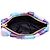 Clutch Prada Purple Nappa Trembled Blossoms Stripes - vista 4