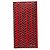 Prada Red Printed Saffiano Bifold Long Wallet