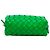 Borsa a tracolla Bottega Veneta Mini Intrecciato Loop in nappa verde - vista 3