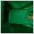 Borsa a tracolla Bottega Veneta Mini Intrecciato Loop in nappa verde - vista 5