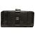 Portafoglio lungo Chanel Black CC Lambskin Bow