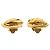 Orecchini a clip Chanel Gold CC placcati in oro Swirl - vista 7