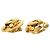 Orecchini a clip Chanel Gold CC placcati in oro Swirl - vista 8