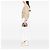 Gucci Mini Vanity aus beigem GG Canvas mit Web-Streifen - Ansicht 6