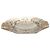 Clutch Alexander McQueen White Medium Satin De Manta Printed - vista 4