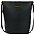 Borsa a secchiello Burberry in pelle di vitello nera