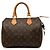Louis Vuitton Brown Monogram Speedy 25
