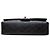 Chanel Black Medium Classic Lambskin Double Flap - vista 3