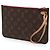 Bolsa Louis Vuitton Brown Monogram Neverfull MM - vista 2