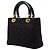 Dior Black Medium Nylon Cannage Lady Dior - Ansicht 2