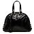 Autre Marque Borsa a mano Saint Laurent Muse Mini in pelle verniciata stropicciata nera