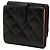 Chanel Black CC Quilted Lambskin Cambon Ligne Small Flap Wallet - Ansicht 2