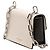 Alexander Wang Bolsa Tiracolo Hook em couro bicolor White Small - vista 2