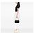 Chanel Black Medium Quilted Perforated Jersey Single Flap - Ansicht 6