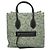 Céline Celine Green Medium Tweed Phantom Luggage Tote
