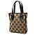 Borsa in tela Anagram beige di LOEWE - vista 2