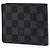 Louis Vuitton Black Damier Graphite Multiple Geldbörse - Ansicht 2