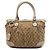 Borsa Satchel Gucci Beige GG Canvas Sukey