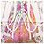 Foulard di seta Hermès Purple Brides de Gala Finesse 90 - vista 2