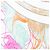 Foulard di seta Hermès Purple Brides de Gala Finesse 90 - vista 3