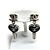 Chanel Coco Mark Swing Heart Key Stecker-Ohrringe