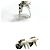 Chanel Coco Mark Swing Heart Key Stecker-Ohrringe - Ansicht 3