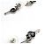Chanel Coco Mark Swing Heart Key Stecker-Ohrringe - Ansicht 6