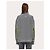 Salvatore Ferragamo Ferragamo Poncho aus Wollmischgewebe in Grau mit gelbem Innenfutter - Ansicht 11