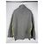 Salvatore Ferragamo Ferragamo Poncho aus Wollmischgewebe in Grau mit gelbem Innenfutter - Ansicht 7