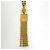 Collana lunga Miu Miu Logo con strass - vista 2