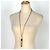 Collana lunga Miu Miu Logo con strass - vista 4