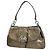 Borsa a tracolla Coach in pelle dorata